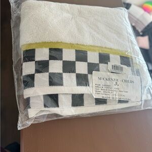NWT Mackenzie-Childs hand towel